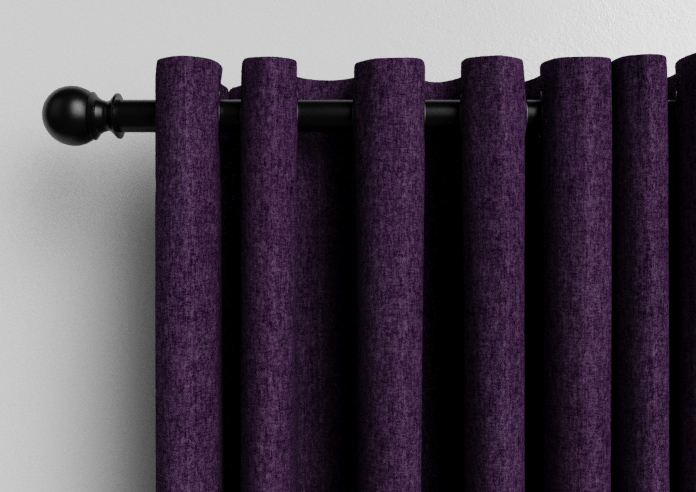 Harris, Midnight Plum - Made to Measure Curtains - Image 11